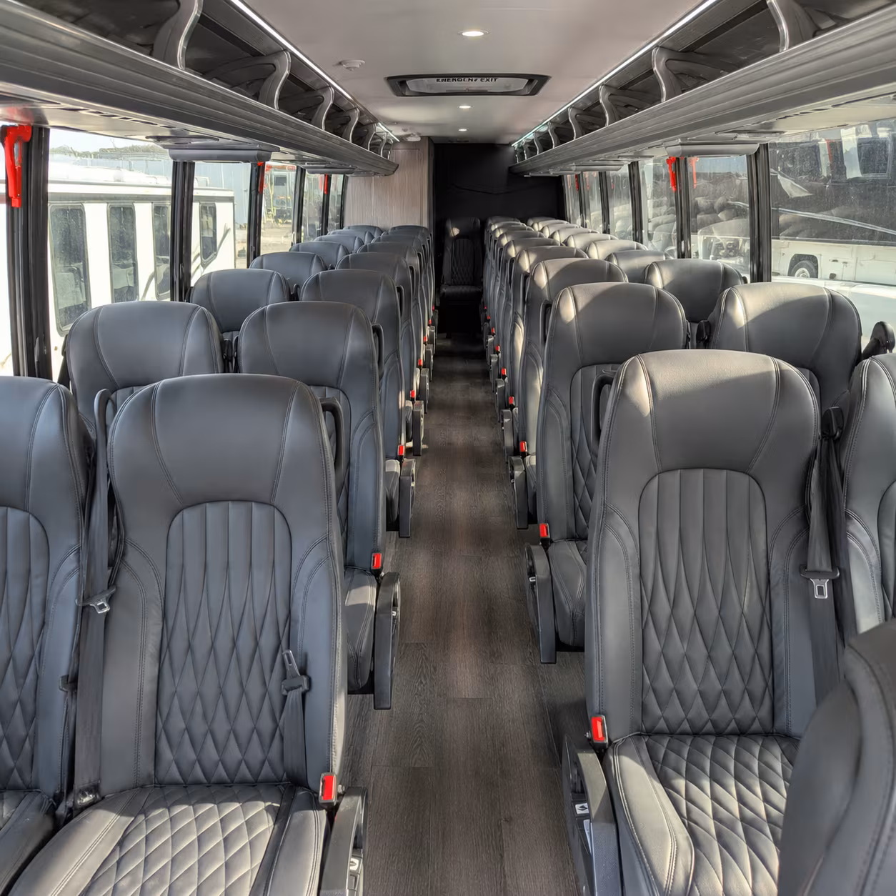 35 passenger minibus interior