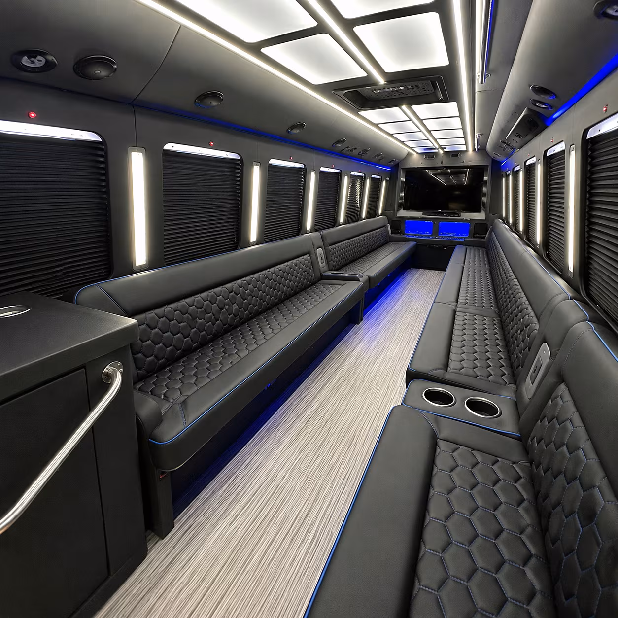 greeley party bus inside