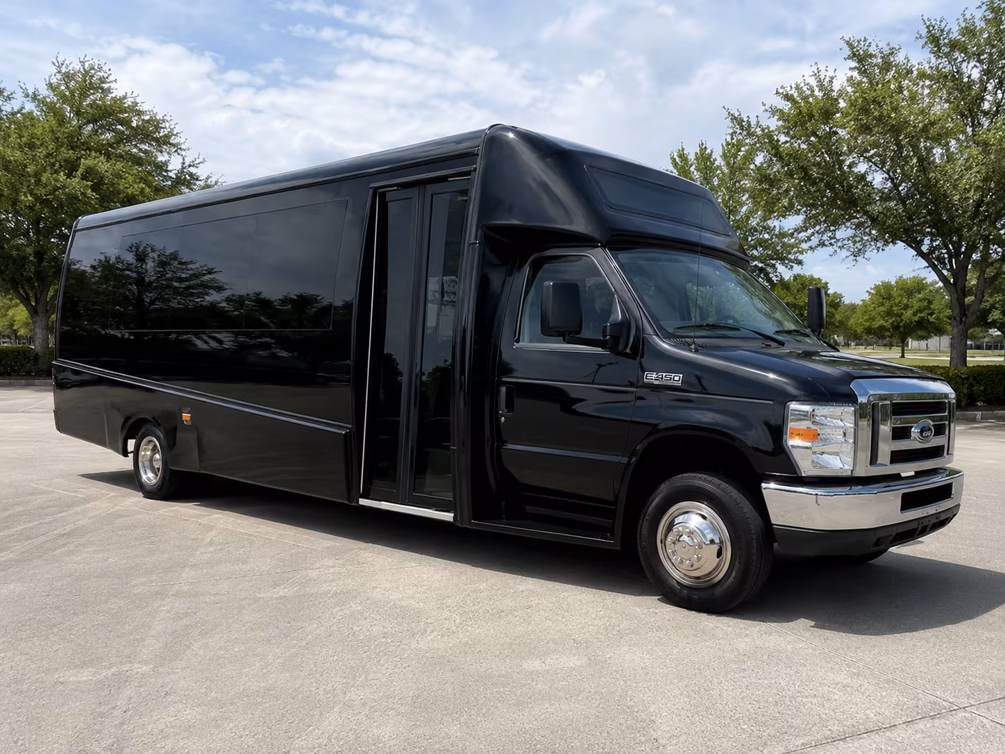 greeley school event transportation onboard seating
