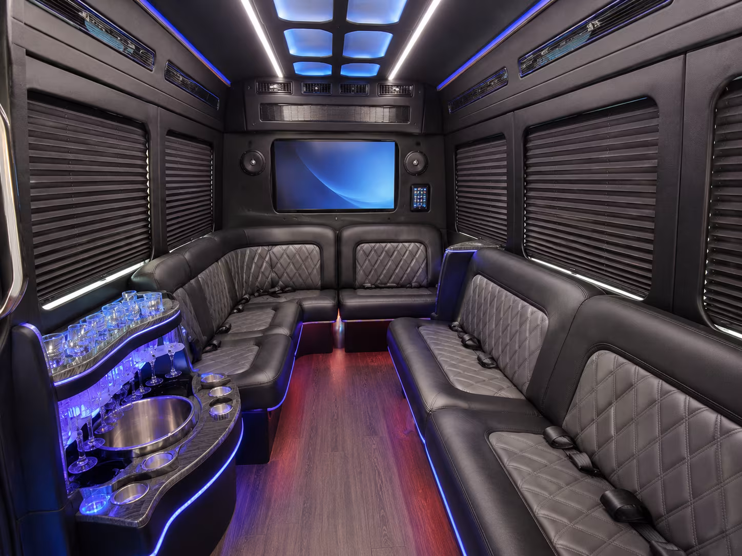 greeley sprinter limousine interior