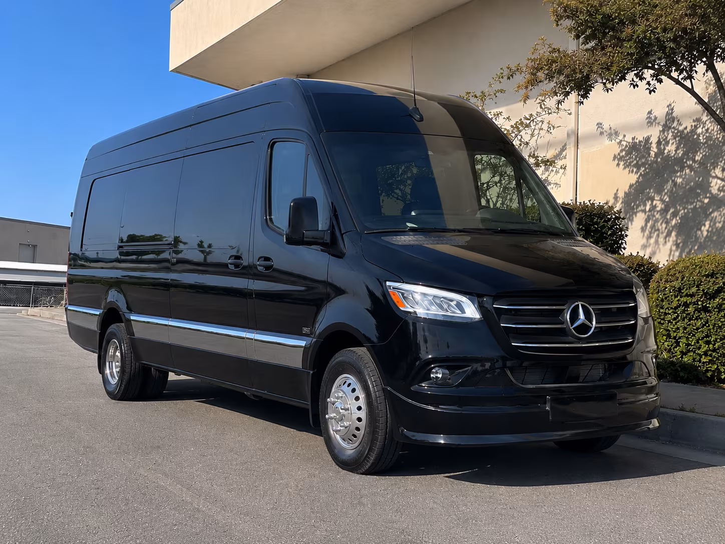 greeley sprinter van with driver