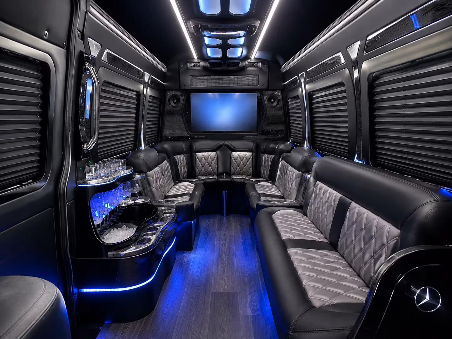 rehearsal dinner bus rentals for greeley wedding weekends